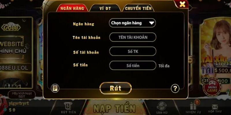 Hướng Dẫn Cách Thực Hiện Nạp Tiền H3bet